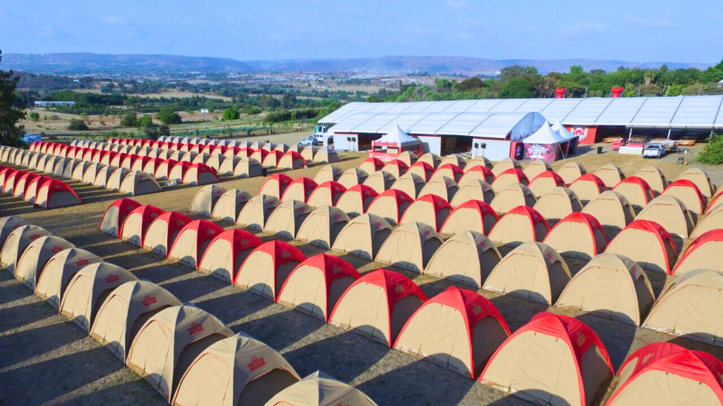 Explorer event tents for large groups