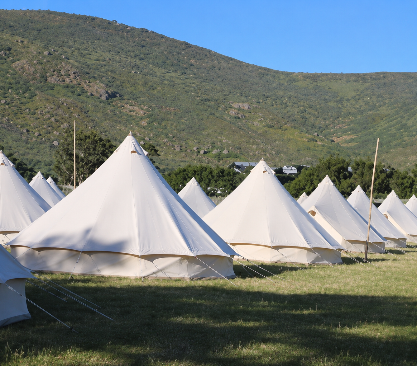Bell event tents for weddings
